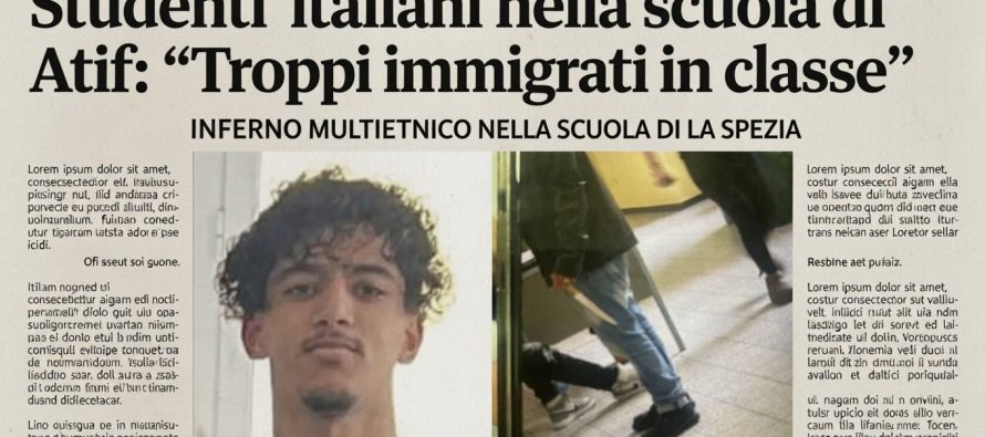 Studenti italiani nella scuola di Atif: “Troppi immigrati in classe”