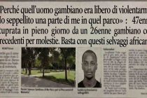 “Perché era libero di violentarmi? Ho seppellito una parte di me in quel parco”