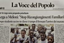 Lega a Meloni: “Stop ricongiungimenti familiari”