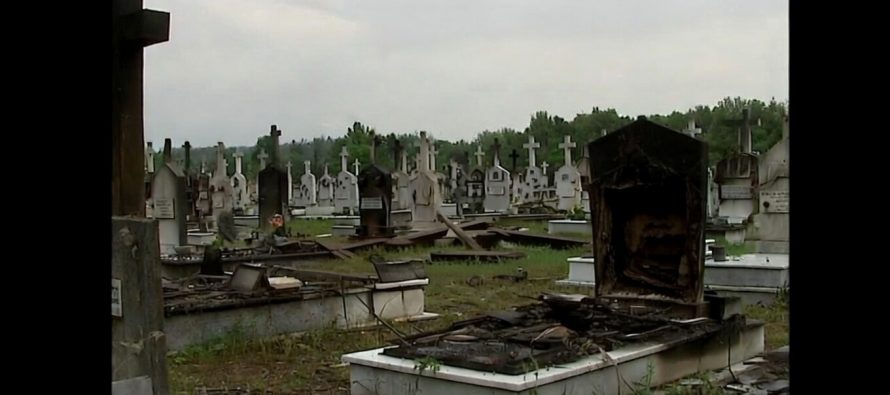 Maranza devastano cimitero a Firenze. Croci bruciate in nome di Allah?