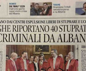 Stupratori, rapinatori e spacciatori: ecco i 40 clandestini riportati dall’Albania