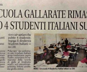 In scuola Gallarate rimasti solo 4 studenti italiani su 130