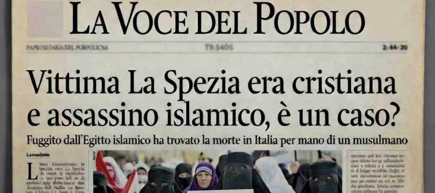 La Spezia: vittima era cristiana e assassino islamico. È un caso?