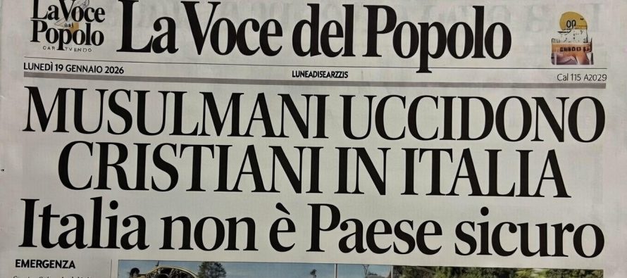 MUSULMANI UCCIDONO I CRISTIANI RIFUGIATI IN ITALIA