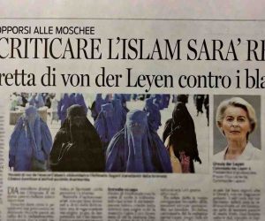 UE vuole il bavaglio: vietato opporsi alle moschee
