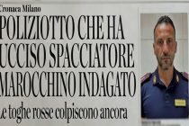 Poliziotto indagato perché ha ucciso uno spacciatore armato