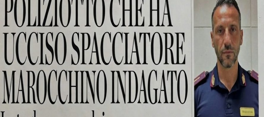 INDAGATO POLIZIOTTO CHE HA UCCISO SPACCIATORE ARMATO