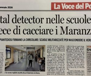 Metal detector nelle scuole invece di cacciare i Maranza