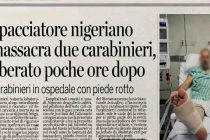 Spacciatore nigeriano massacra due carabinieri, liberato poche ore dopo
