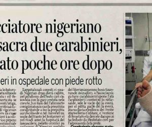Spacciatore nigeriano massacra due carabinieri, liberato poche ore dopo