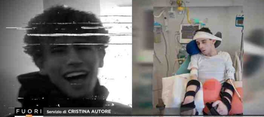 MARANZA RIDONO IN FACCIA AL RAGAZZO ITALIANO DIVENTATO PARAPLEGICO