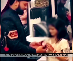 Islamici Brescia vogliono sposare le bambine di 9 anni