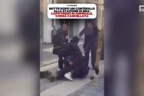 AFRICANO SENZA BIGLIETTO AGGREDISCE FEROCEMENTE CAPOTRENO