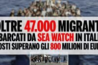 I clandestini di Rackete costatati all’Italia 1 miliardo e ora dobbiamo risarcirli noi