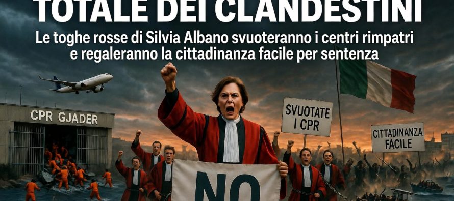Se vincesse il NO l’Italia delle toghe rosse sarà invasa dai clandestini