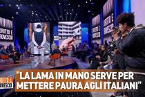 “La lama in mano serve per mettere paura agli italiani”