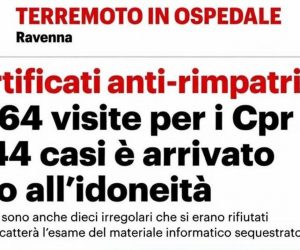 Medici rossi, 44 certificati falsi su 64 visite per salvare clandestini criminali dai rimpatri