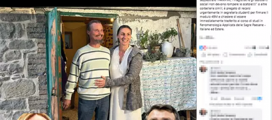 Famiglia del bosco, psicologa sinistra: scriveva post contro i genitori e ora li deve valutare!