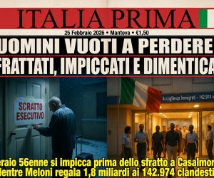 Padre separato si impicca dopo lo sfratto a Mantova