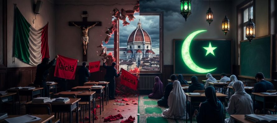 Scuole piene di musulmani: crocifissi rimossi e aule che diventano moschee