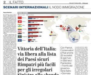 Dopo 320mila sbarcati potremo rimpatriare tunisini e bengalesi: forse