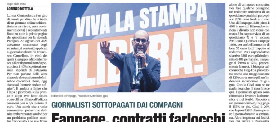 Fanpage, il giornale degli immigrati multato: giornalisti sottopagati