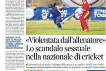 Nazionale ‘italiana’ di Cricket: l’allenatore cingalese stupra atleti