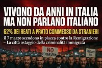 Iscritti alla CGIL non parlano italiano ma urlano contro la Remigrazione