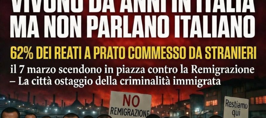 Iscritti alla CGIL non parlano italiano ma urlano contro la Remigrazione