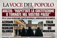 Fratelli d’Italia e Lega ai musulmani: “Rispettate la Costituzione o tornate nel vostro Paese”