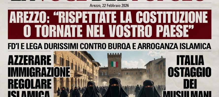 Fratelli d’Italia e Lega ai musulmani: “Rispettate la Costituzione o tornate nel vostro Paese”