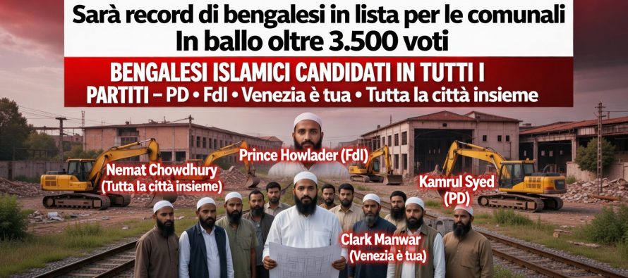 Fratelli d’Italia candida il leader degli islamici a Mestre: “Costruirò una grande moschea”