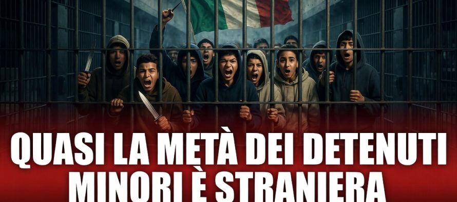 Carceri minorili piene di stranieri: il 79% arriva dal Nordafrica!