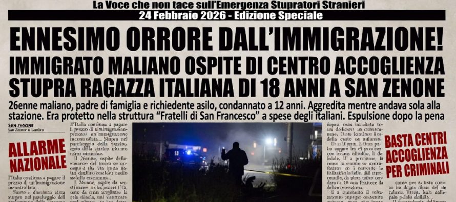 Richiedente asilo incastrato dal DNA africano per lo stupro di una 18enne