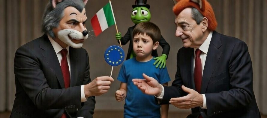 La sinistra vuole resuscitare Draghi e Letta contro l’Italia