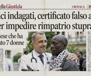 Medici indagati, certificato falso anche per impedire rimpatrio stupratore