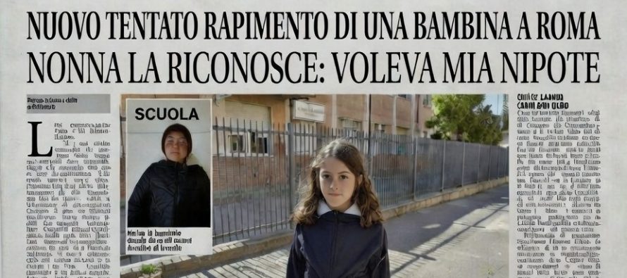 Straniera cerca bambina italiana da rapire: emergenza a Roma