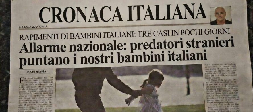 Allarme nazionale: predatori puntano i nostri bambini