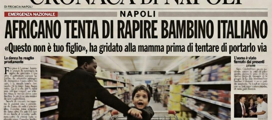 ALTRO TENTATO RAPIMENTO DI BAMBINO ITALIANO: “Questo non è tuo figlio”