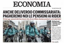 Pagheremo le pensioni anche ai rider di Deliveroo