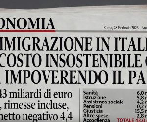 Non ci pagano le pensioni: ogni anno perdiamo 4,4 miliardi