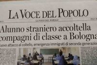 Alunno straniero delle medie attacca i compagni con un coltello