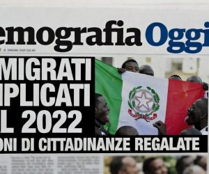 Immigrati triplicati: stiamo svendendo la Patria allo straniero
