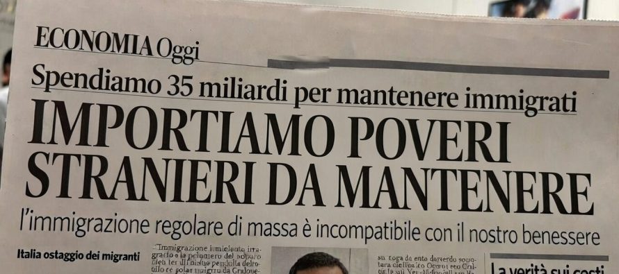 Welfare incompatibile con l’immigrazione: importiamo poveri e li manteniamo