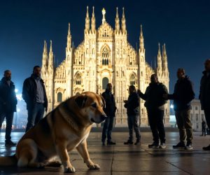 Milano: branco di 10-15 maranza sevizia un cane in strada