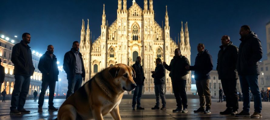 Milano: branco di 10-15 maranza sevizia un cane in strada