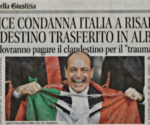 Giudice condanna Italia a risarcire clandestino trasferito in Albania