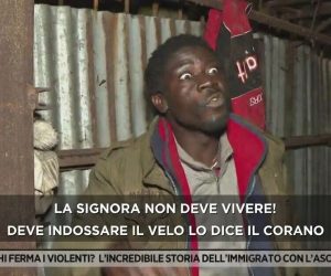 Il vicino abusivo perseguita italiana: “Deve mettersi il velo o la sgozzo”