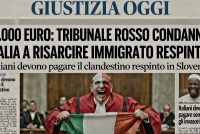 Toghe rosse: Italia deve pagare 18mila euro al clandestino respinto