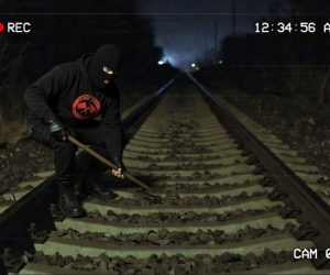 ESTREMISTA DI SINISTRA ARRESTATO MENTRE SABOTA I BINARI A BOLOGNA